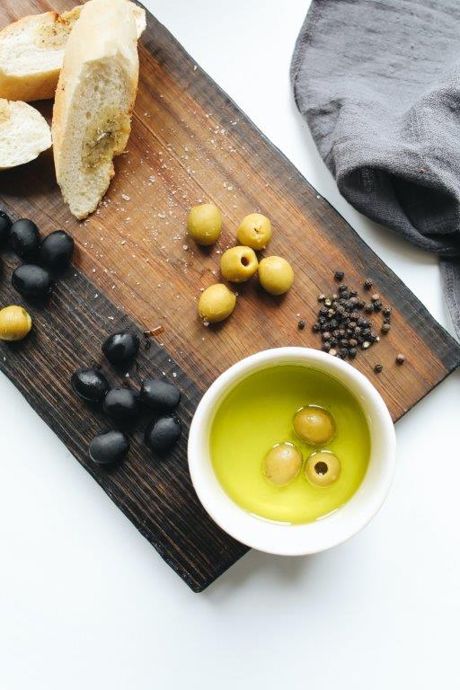 olijven en olijfolie