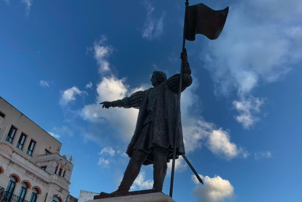 Estatua-de-Cristóbal-Colón