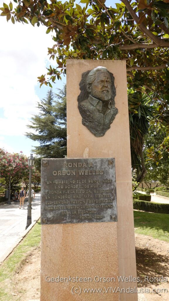 Herinneringen aan Orson Welles: de verbinding met Ronda, Spanje