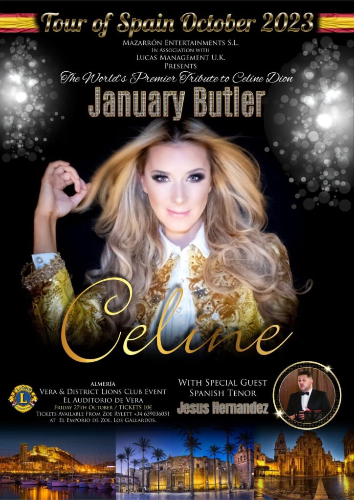 Celine Dion tribute van January Butler